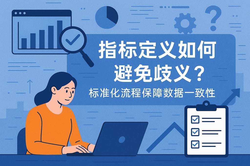 指标定义如何避免歧义？标准化流程保障数据一致性