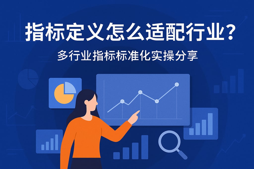 指标定义怎么适配行业？多行业指标标准化实操分享