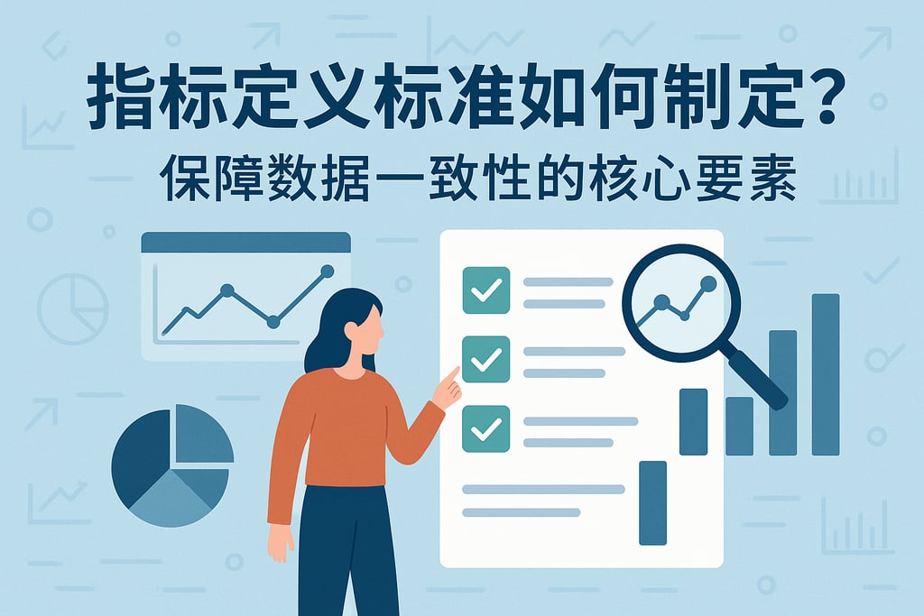 指标定义标准如何制定？保障数据一致性的核心要素