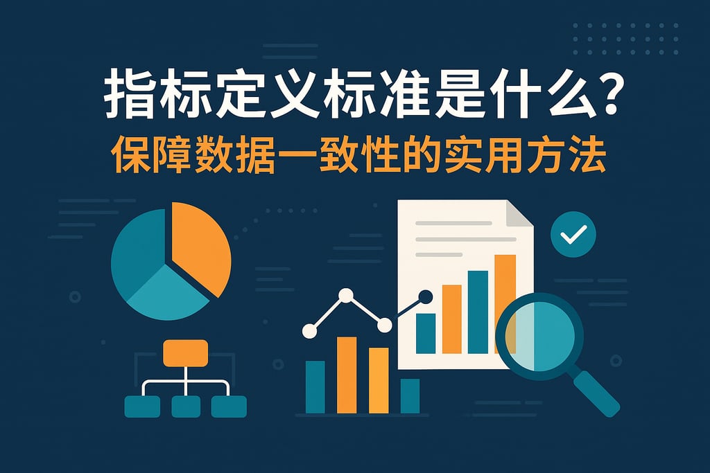 指标定义标准是什么？保障数据一致性的实用方法