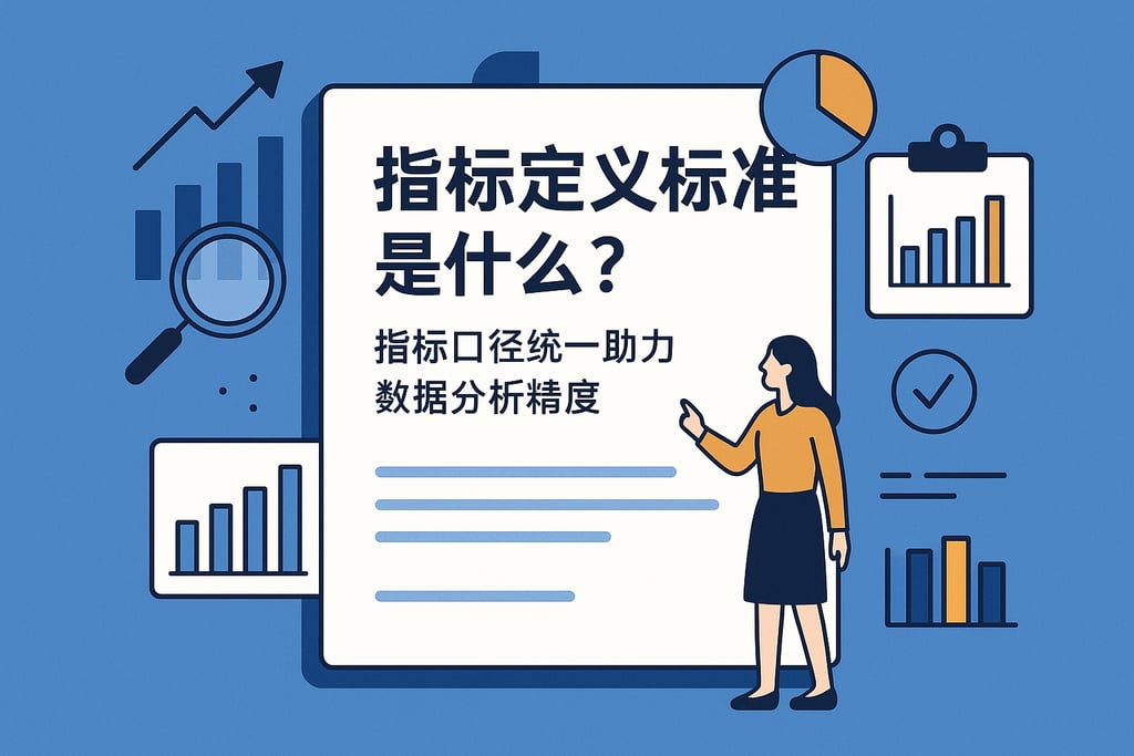 指标定义标准是什么？指标口径统一助力数据分析精度