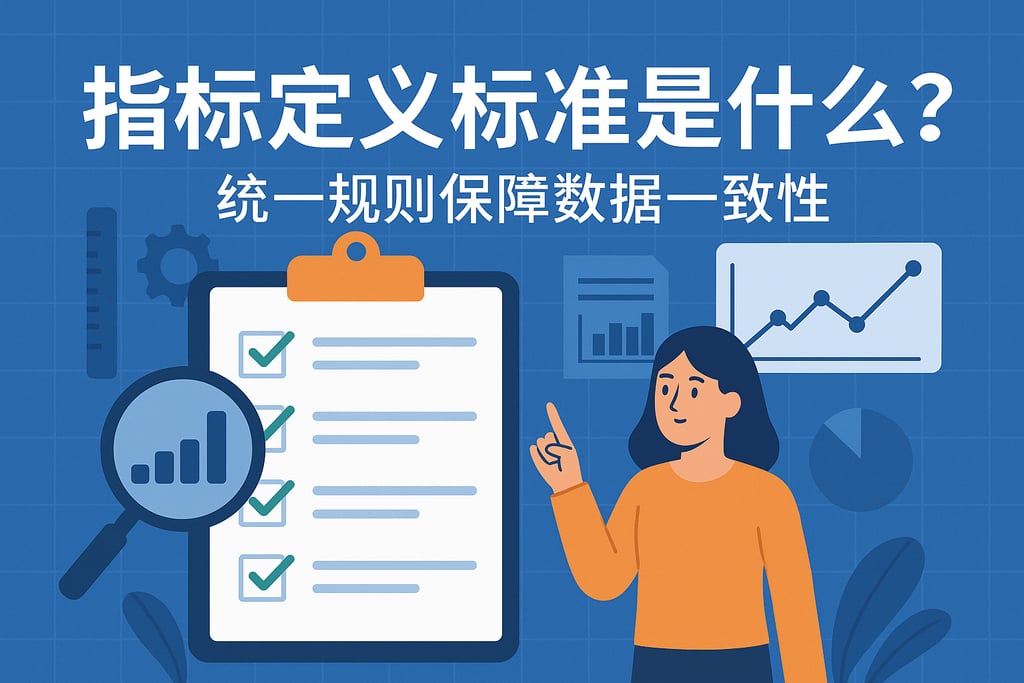 指标定义标准是什么？统一规则保障数据一致性