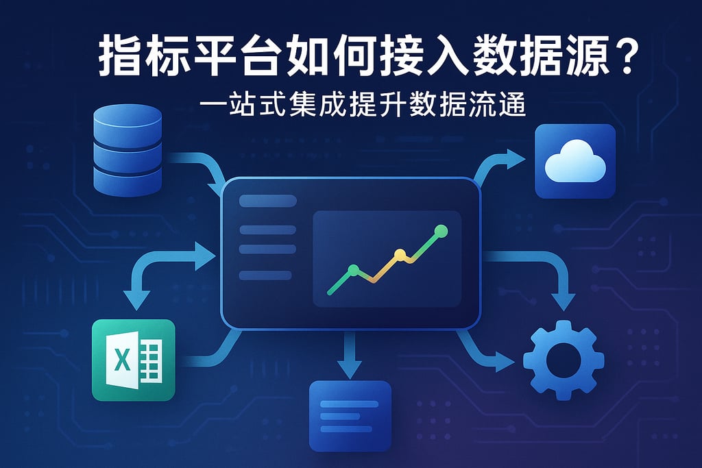 指标平台如何接入数据源？一站式集成提升数据流通