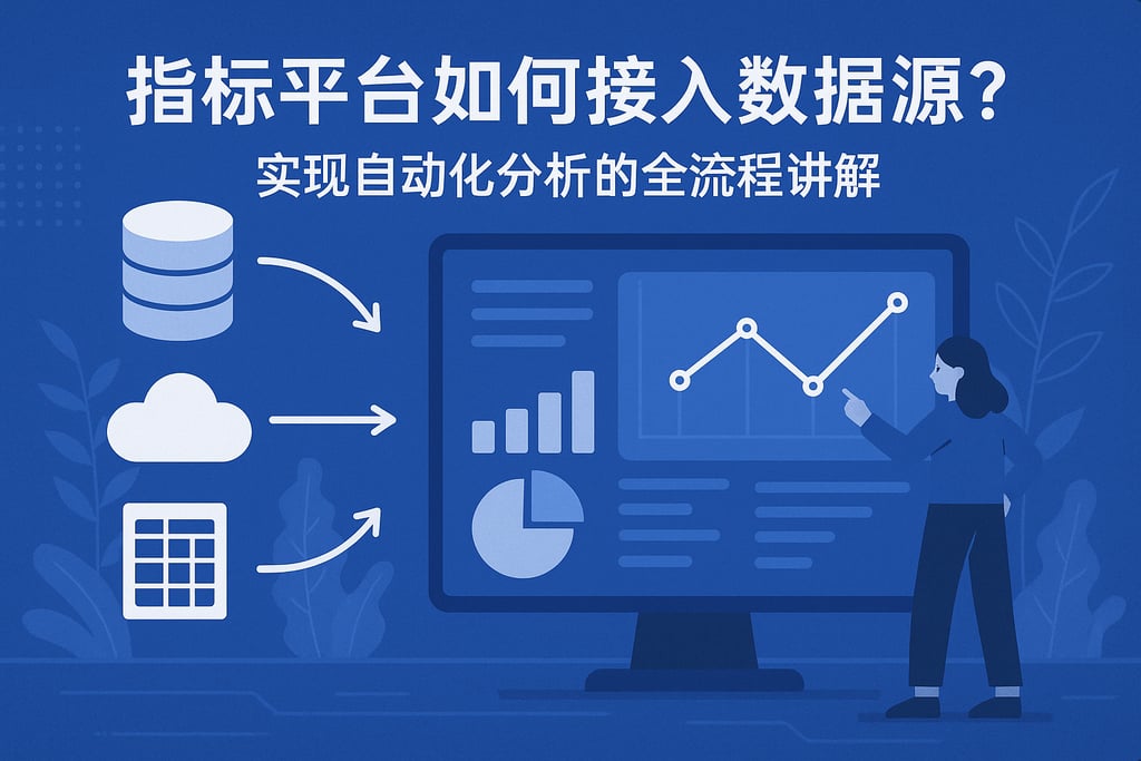 指标平台如何接入数据源？实现自动化分析的全流程讲解