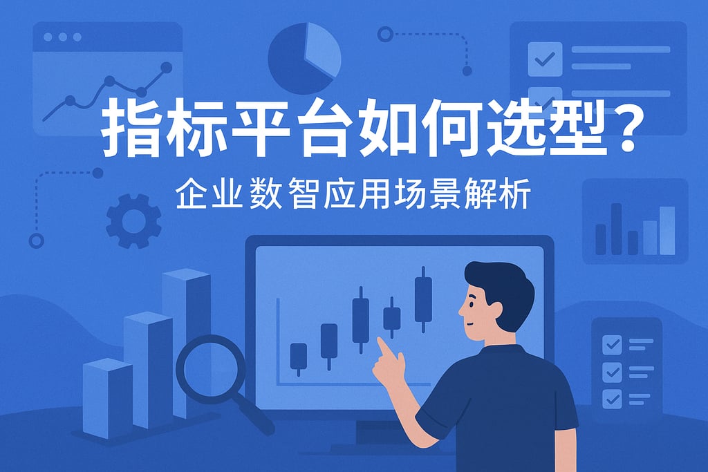 指标平台如何选型？企业数智应用场景解析