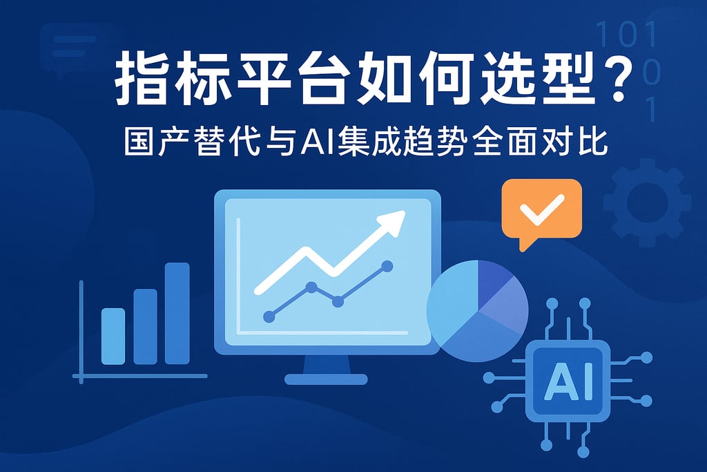 指标平台如何选型？国产替代与AI集成趋势全面对比