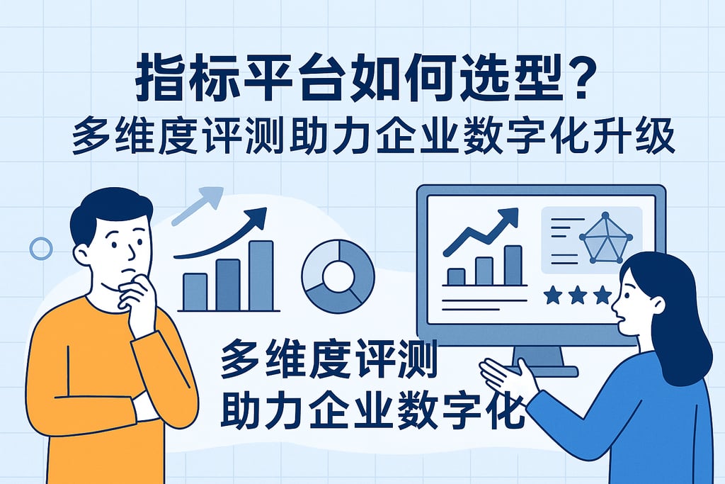 指标平台如何选型？多维度评测助力企业数字化升级