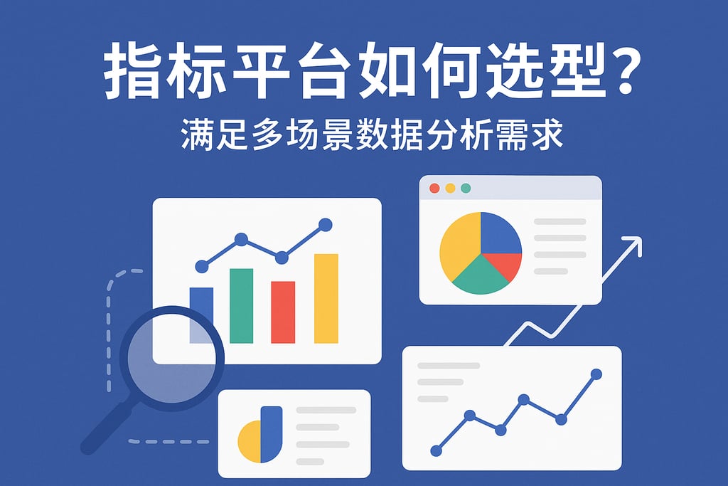 指标平台如何选型？满足多场景数据分析需求