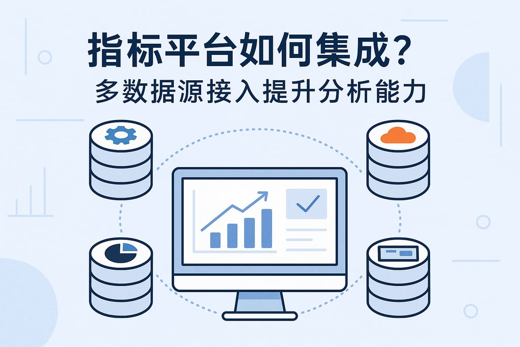指标平台如何集成？多数据源接入提升分析能力