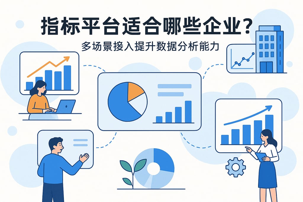 指标平台适合哪些企业？多场景接入提升数据分析能力
