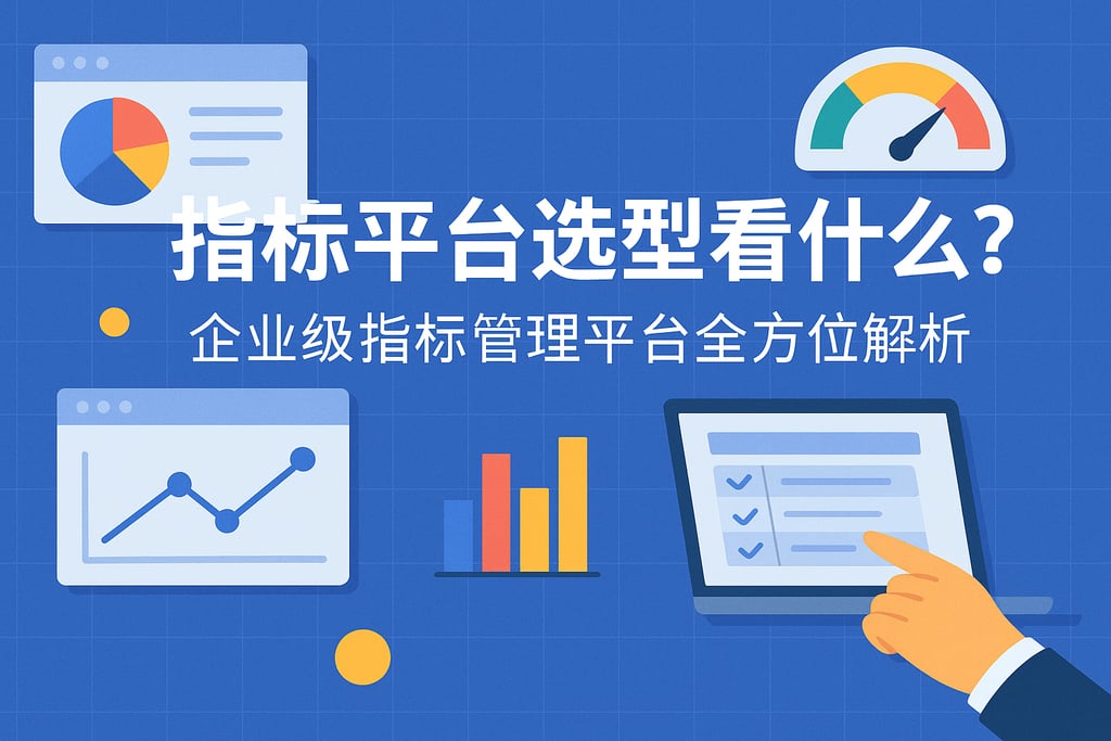 指标平台选型看什么？企业级指标管理平台全方位解析