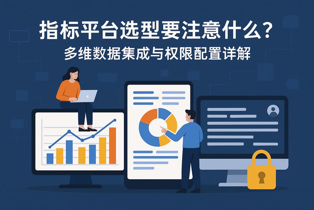 指标平台选型要注意什么？多维数据集成与权限配置详解