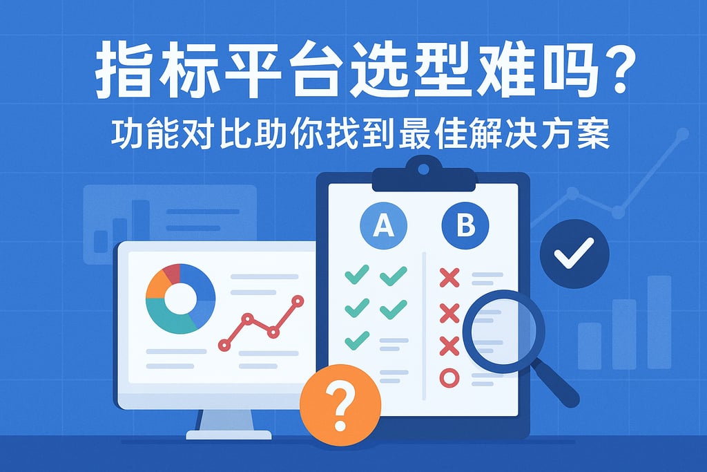 指标平台选型难吗？功能对比助你找到最佳解决方案