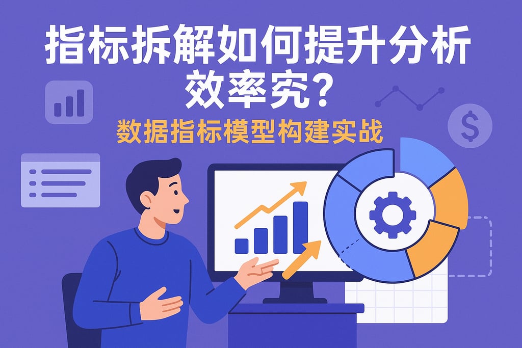 指标拆解如何提升分析效率？数据指标模型构建实战