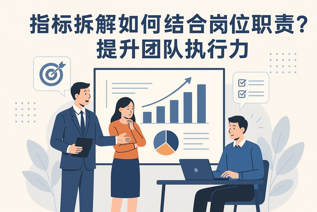 指标拆解如何结合岗位职责？提升团队执行力