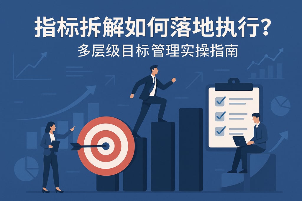 指标拆解如何落地执行？多层级目标管理实操指南