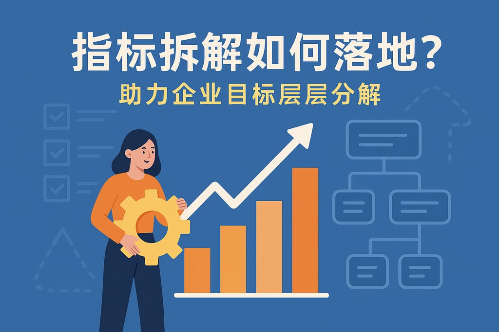 指标拆解如何落地？助力企业目标层层分解