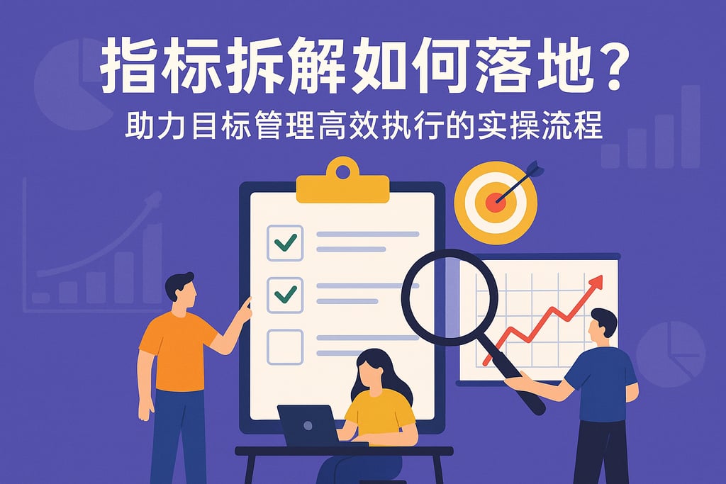指标拆解如何落地？助力目标管理高效执行的实操流程