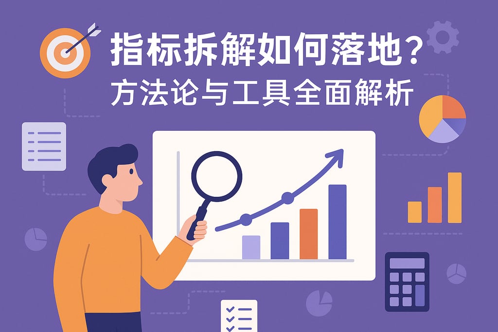 指标拆解如何落地？方法论与工具全面解析
