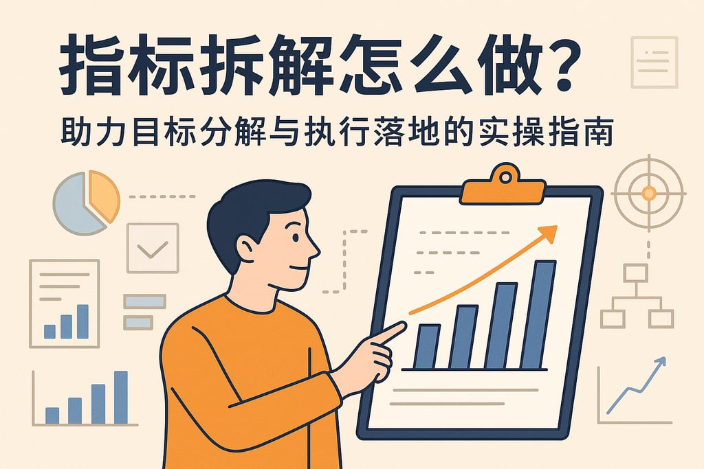指标拆解怎么做？助力目标分解与执行落地的实操指南