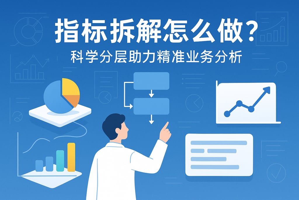 指标拆解怎么做？科学分层助力精准业务分析