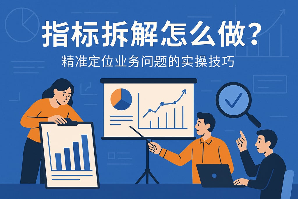 指标拆解怎么做？精准定位业务问题的实操技巧