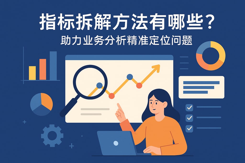 指标拆解方法有哪些？助力业务分析精准定位问题