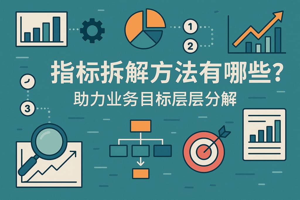 指标拆解方法有哪些？助力业务目标层层分解