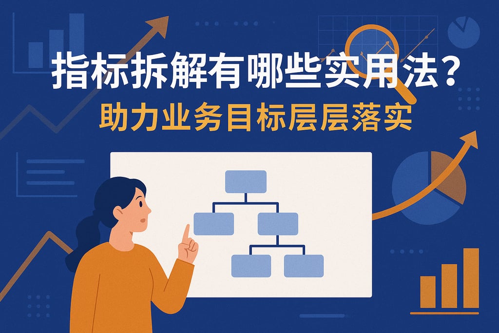 指标拆解有哪些实用方法？助力业务目标层层落实