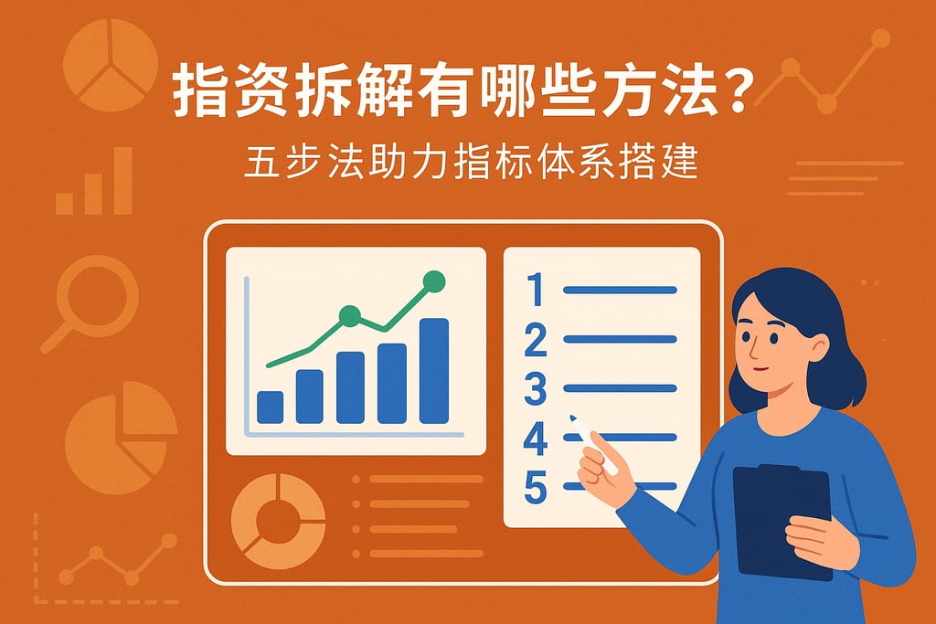 指标拆解有哪些方法？五步法助力指标体系搭建