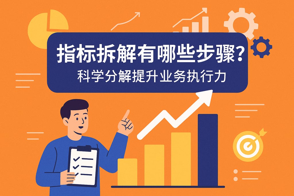指标拆解有哪些步骤？科学分解提升业务执行力