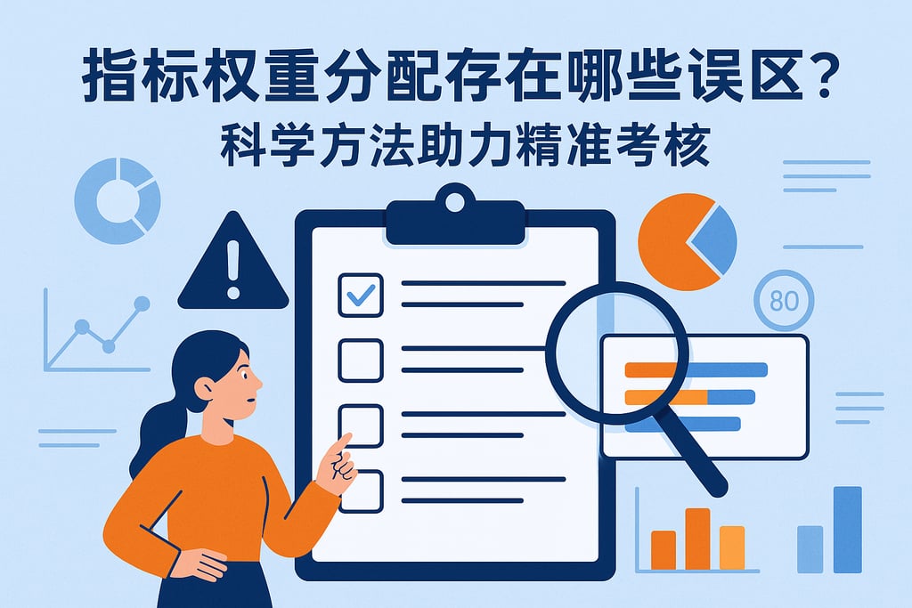 指标权重分配存在哪些误区？科学方法助力精准考核