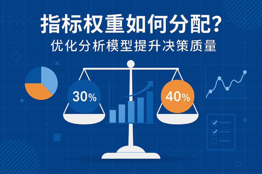 指标权重如何分配？优化分析模型提升决策质量