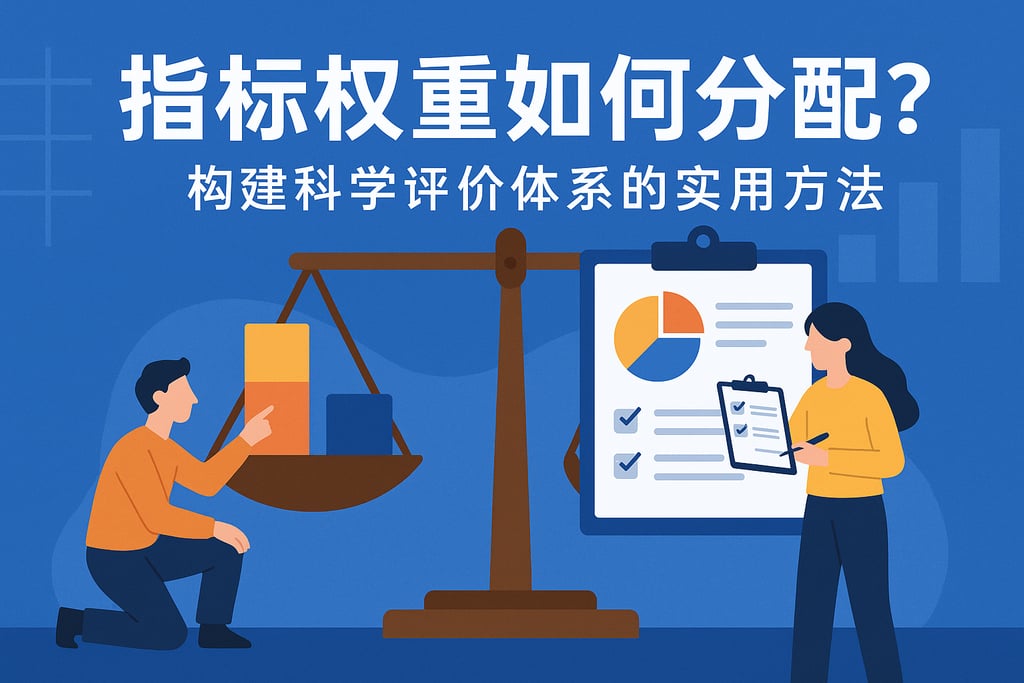 指标权重如何分配？构建科学评价体系的实用方法