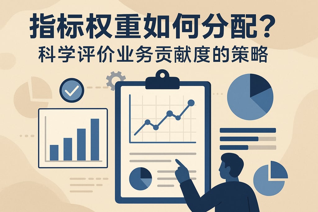 指标权重如何分配？科学评价业务贡献度的策略