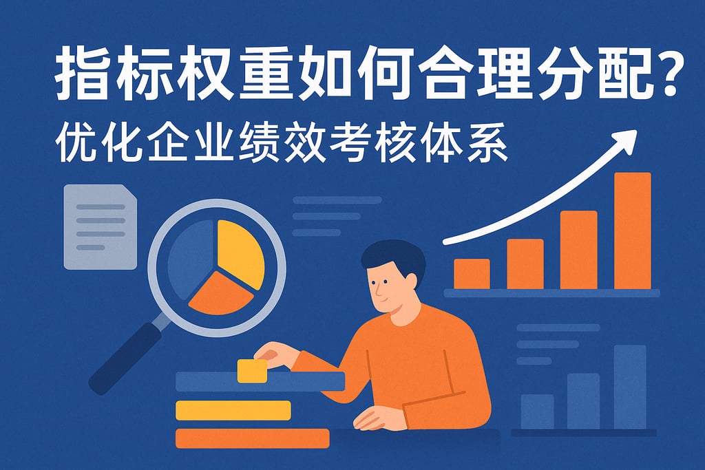 指标权重如何合理分配？优化企业绩效考核体系