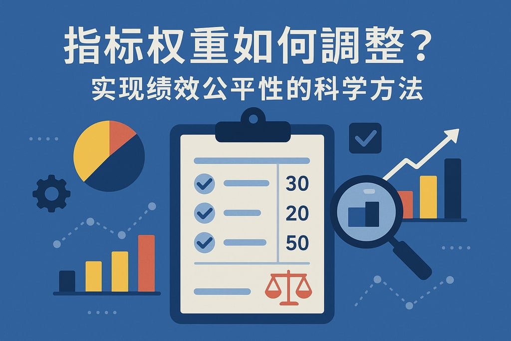 指标权重如何调整？实现绩效公平性的科学方法