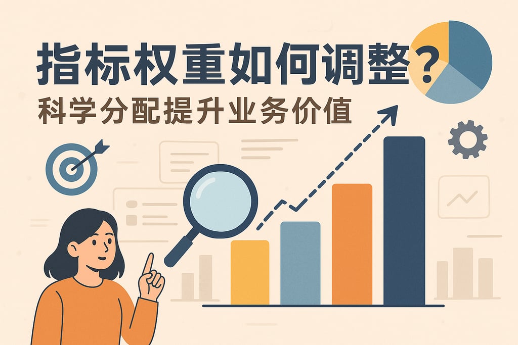 指标权重如何调整？科学分配提升业务价值