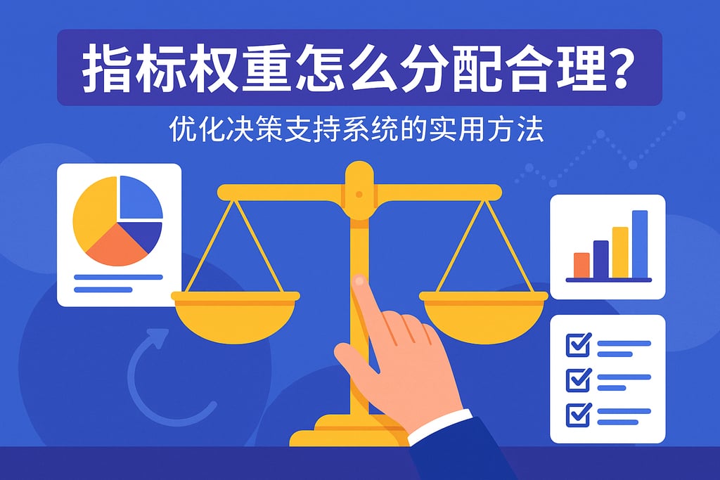 指标权重怎么分配合理？优化决策支持系统的实用方法