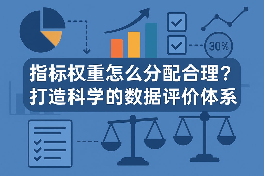 指标权重怎么分配合理？打造科学的数据评价体系