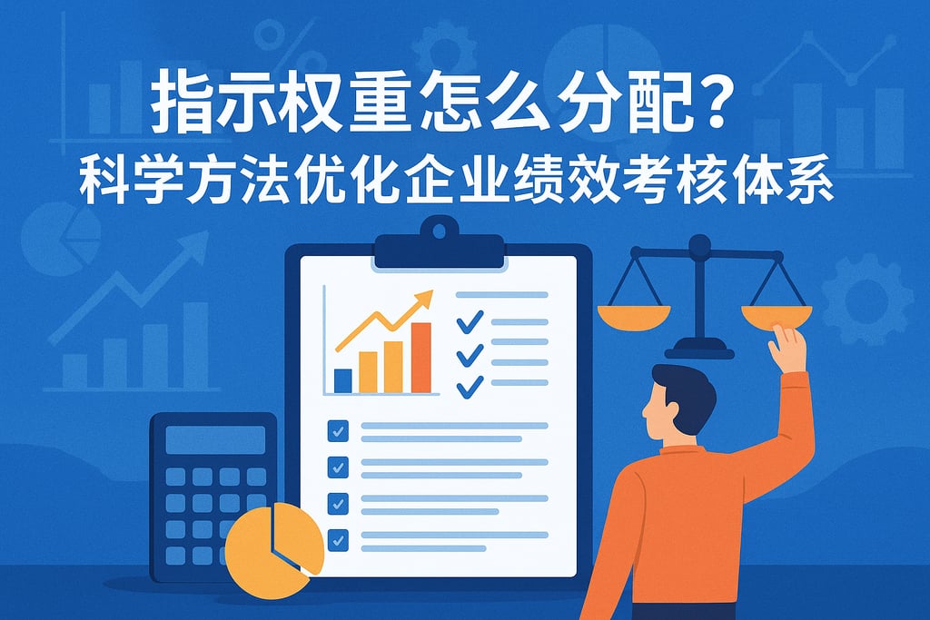 指标权重怎么分配？科学方法优化企业绩效考核体系