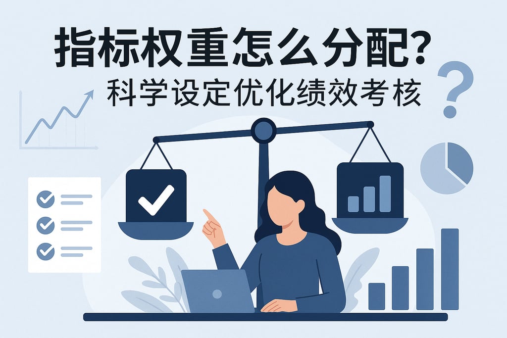 指标权重怎么分配？科学设定优化绩效考核