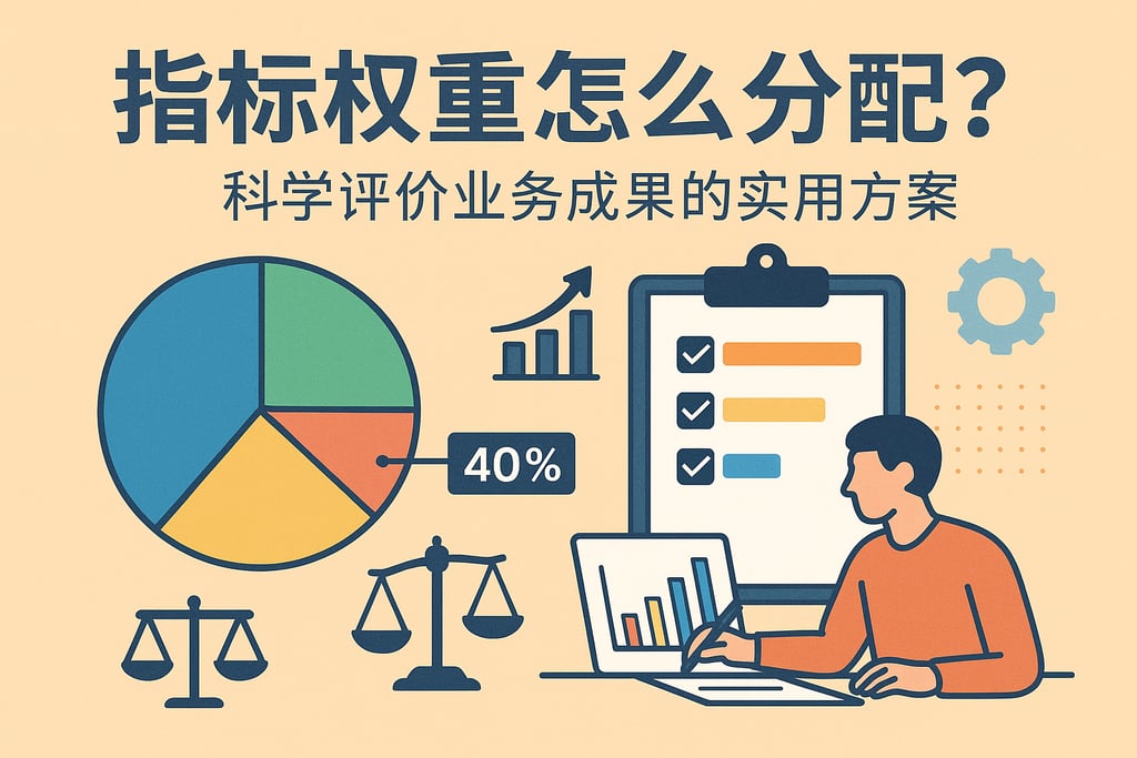 指标权重怎么分配？科学评价业务成果的实用方案