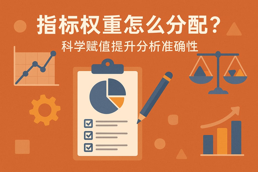 指标权重怎么分配？科学赋值提升分析准确性