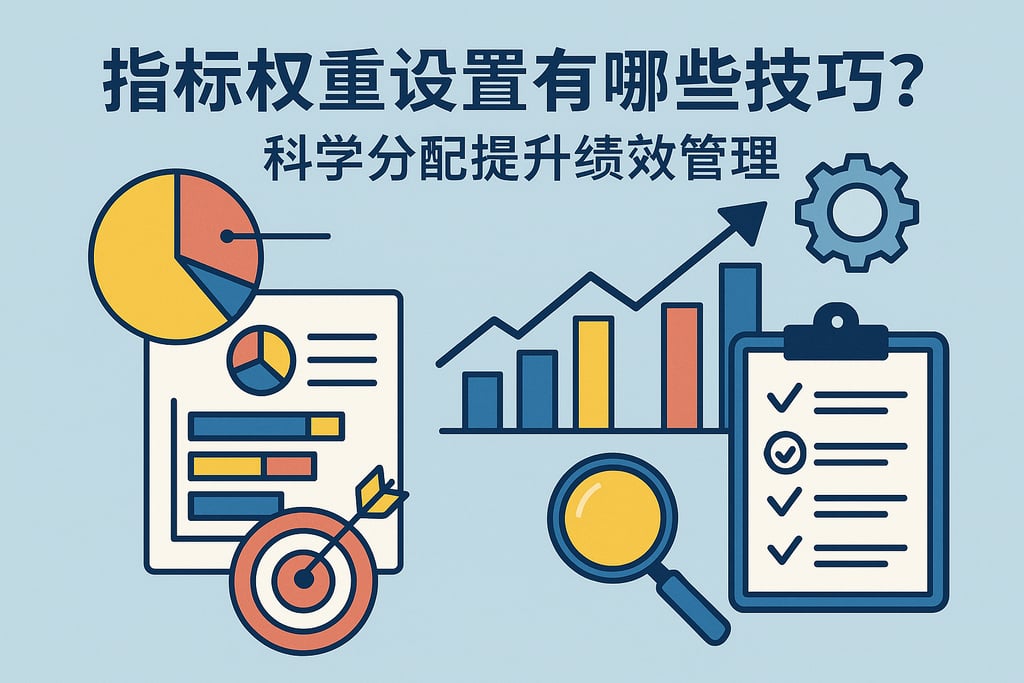 指标权重设置有哪些技巧？科学分配提升绩效管理