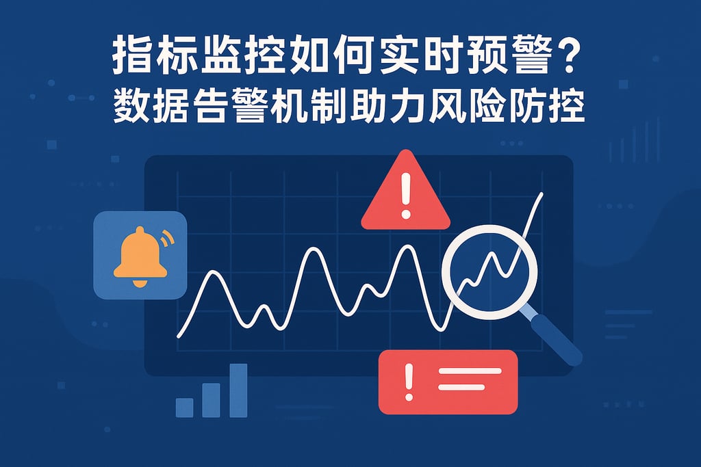指标监控如何实时预警？数据告警机制助力风险防控