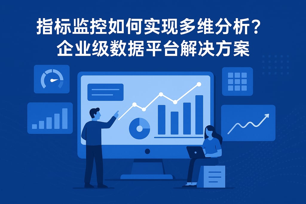 指标监控如何实现多维分析？企业级数据平台解决方案