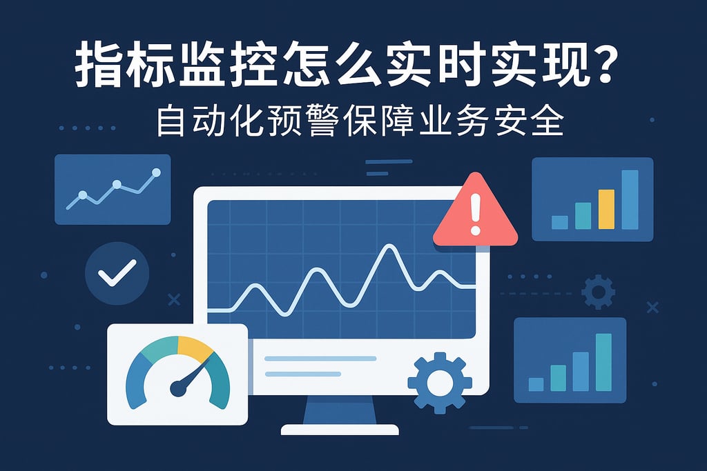 指标监控怎么实时实现？自动化预警保障业务安全