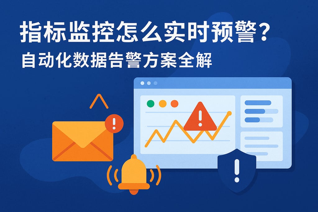 指标监控怎么实时预警？自动化数据告警方案全解