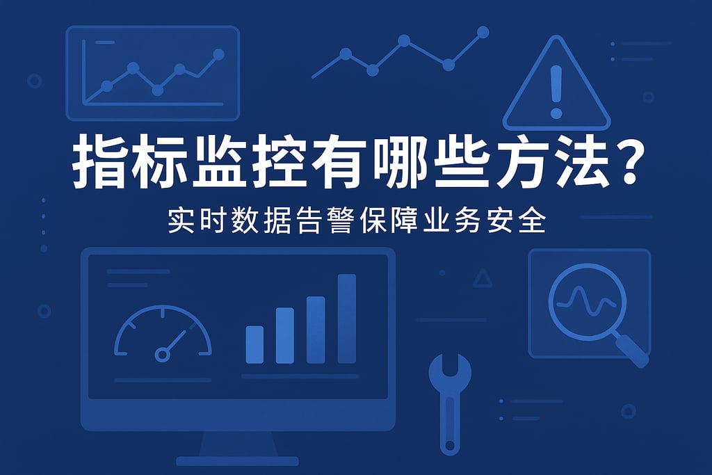 指标监控有哪些方法？实时数据告警保障业务安全